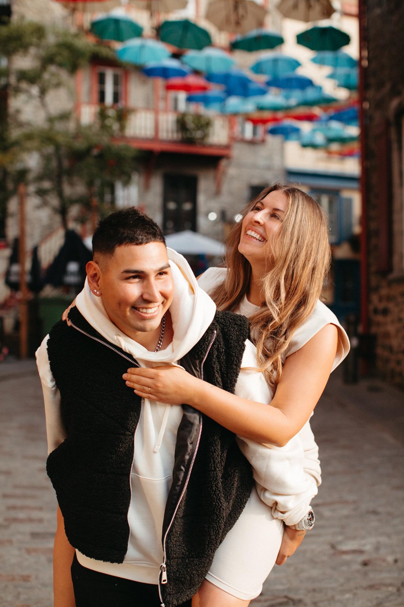 MARIE-EVE + JUAN // UNE ESCAPADE ROMANTIQUE DANS LE VIEUX QUEBEC
